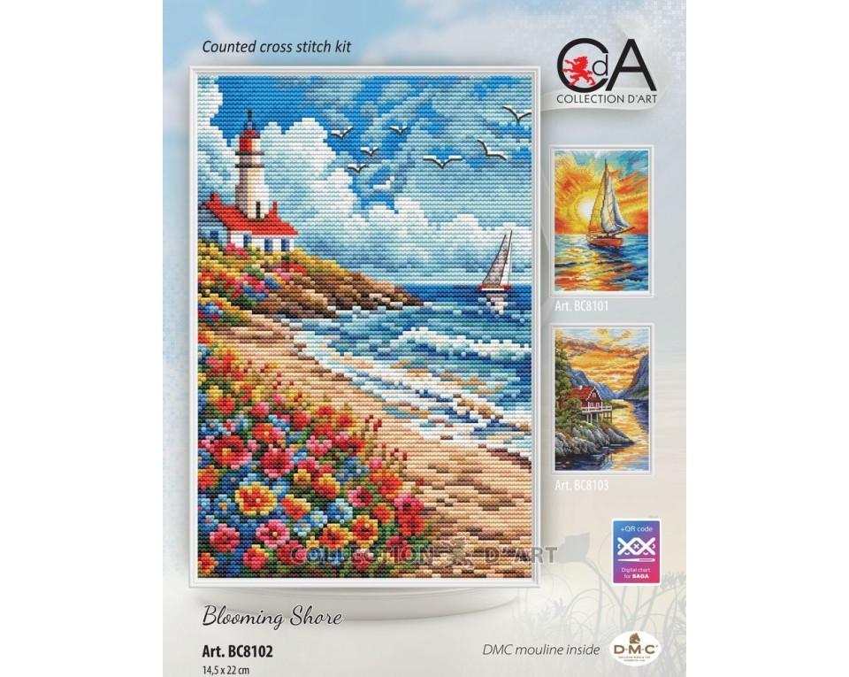 Blooming Shore - Cross Stitch Kit