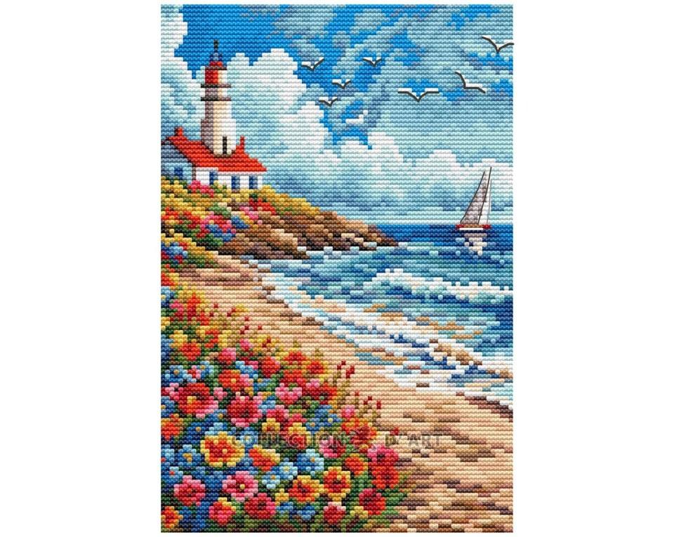 Blooming Shore - Cross Stitch Kit
