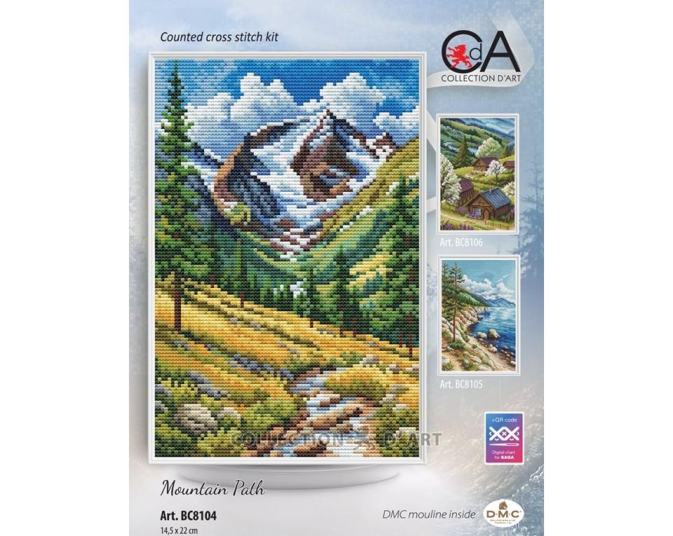 Mountain Path - Cross Stitch Kit