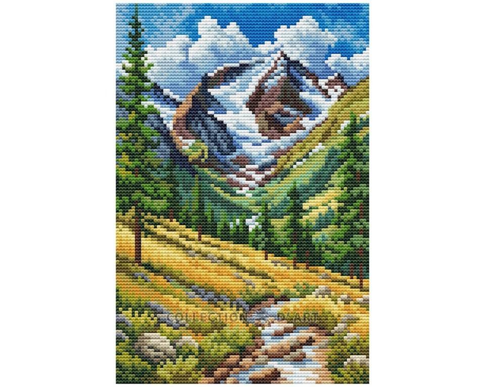 Mountain Path - Cross Stitch Kit