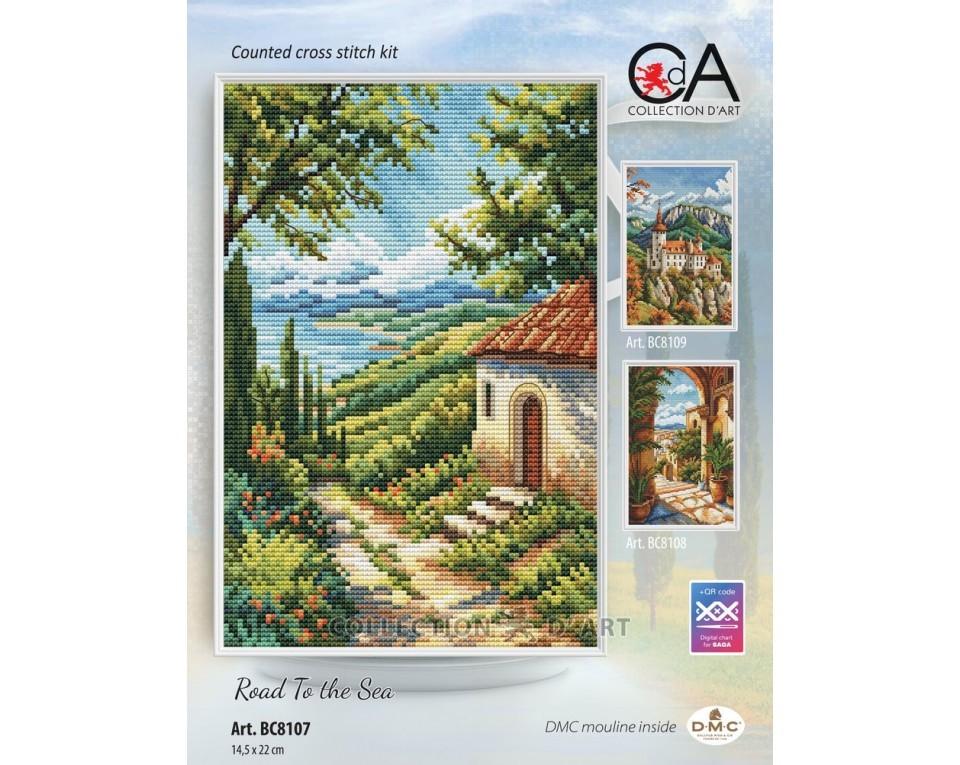 Road To the Sea - Cross Stitch Kit