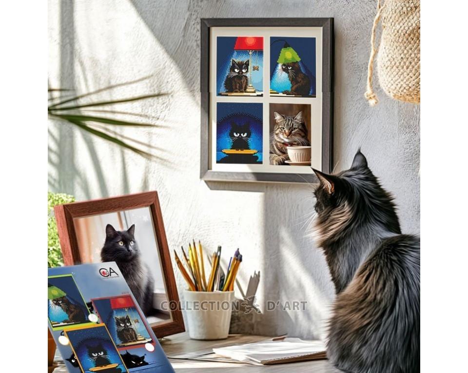 Why Am I Black (cat)? #1 - Cross Stitch Kit