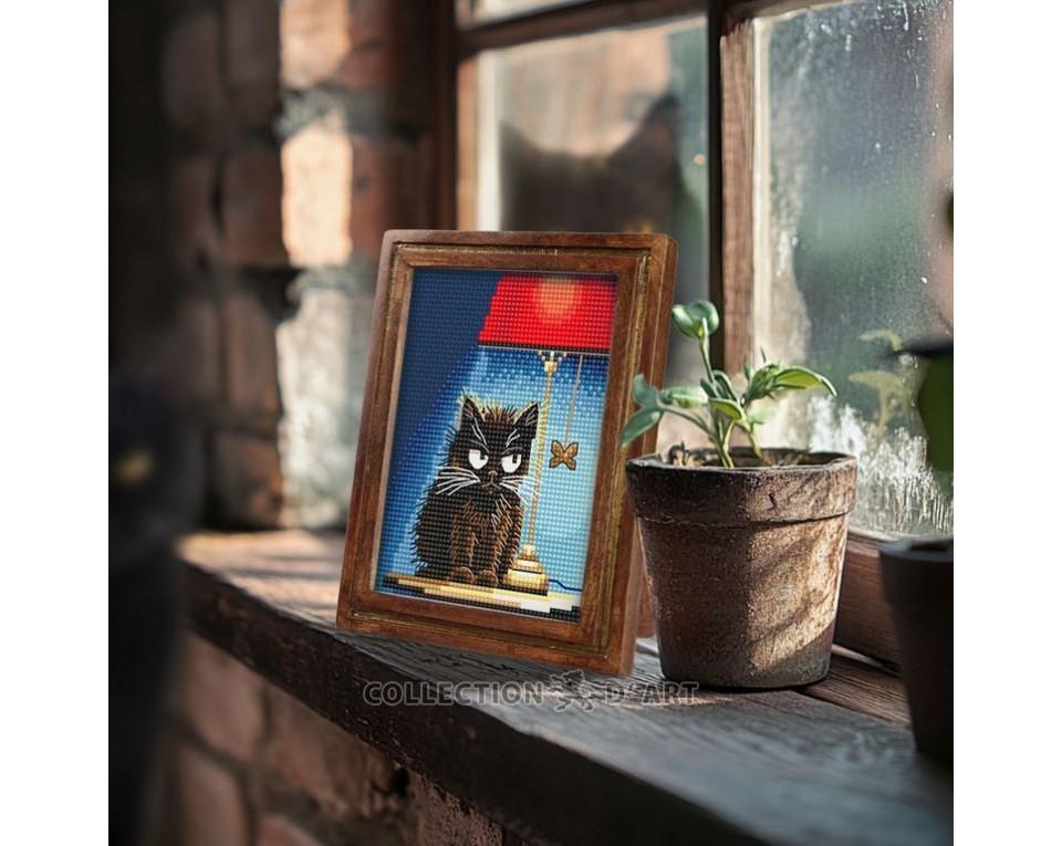 Why Am I Black (Cat)? #2 - Cross Stitch Kit