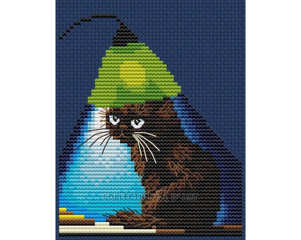 Why Am I Black (Cat)? #3 - Cross Stitch Kit