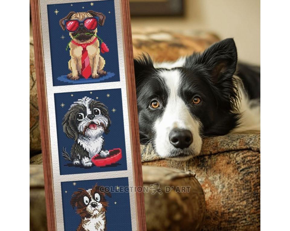 Friendly Woof! #3 - Cross Stitch Kit