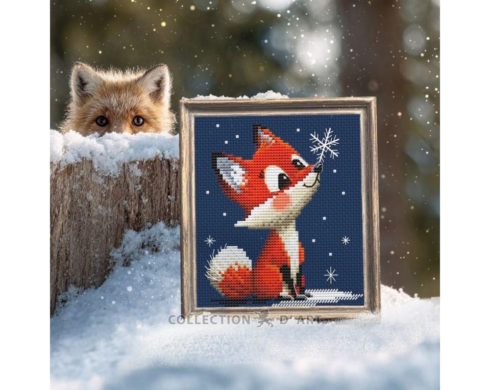 Delicate Snowlight #1 - Cross Stitch Kit