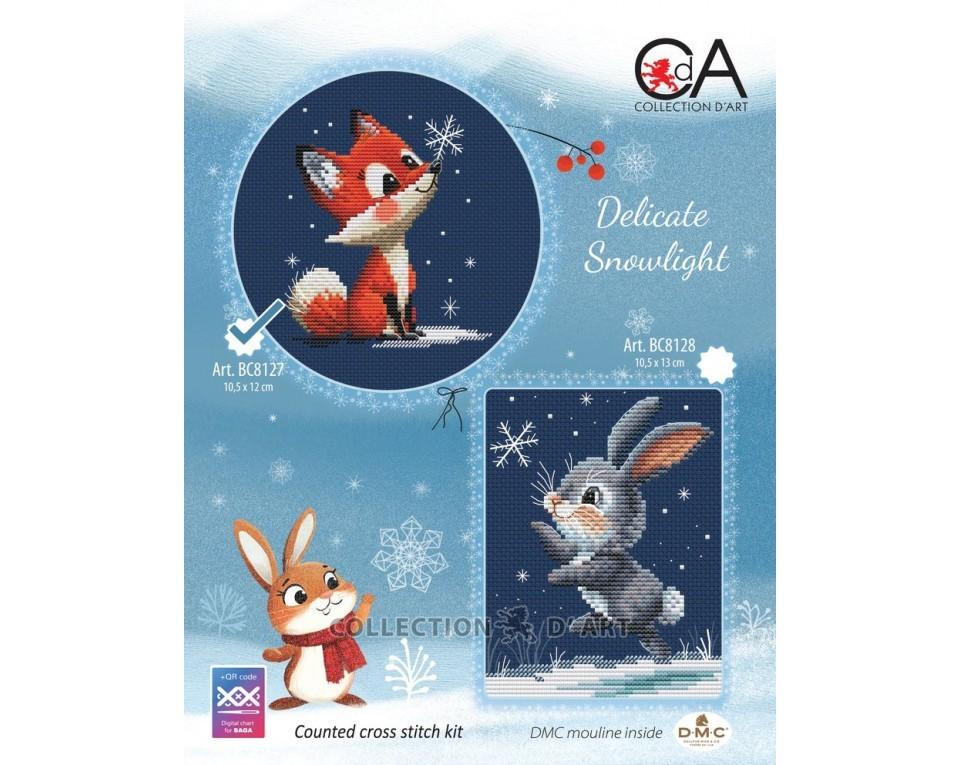 Delicate Snowlight #1 - Cross Stitch Kit