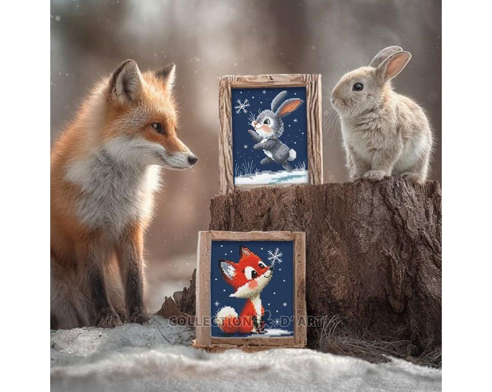 Delicate Snowlight #2 - Cross Stitch Kit