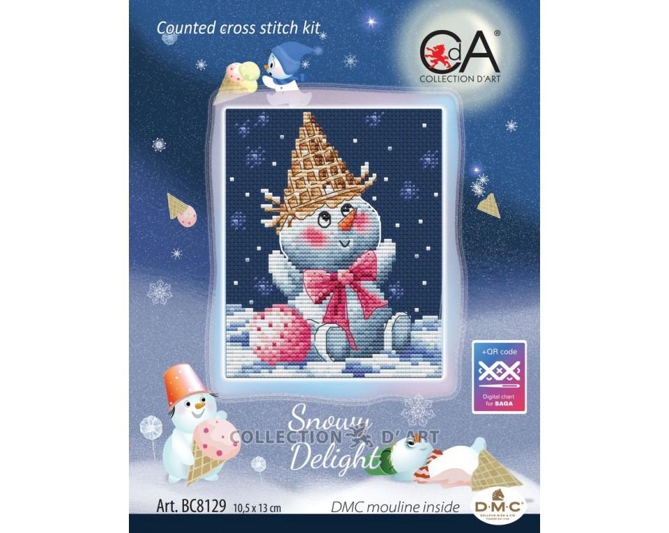 Snowy Delight - Christmas Cross Stitch Kit