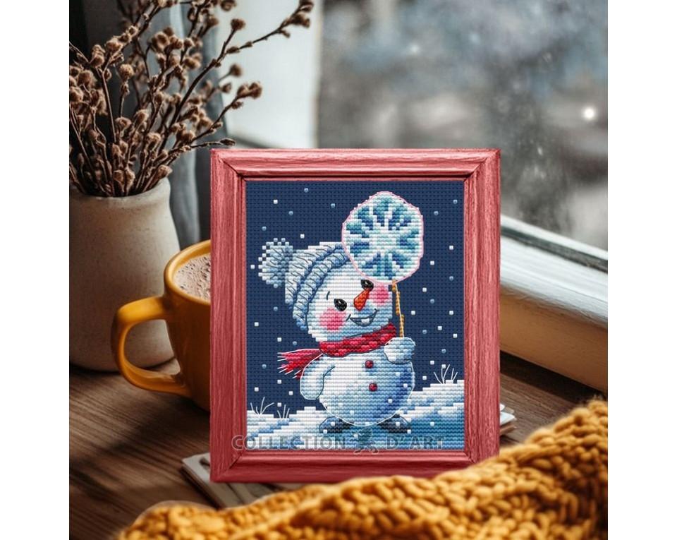 Icicle Lollipop - Christmas Cross Stitch Kit