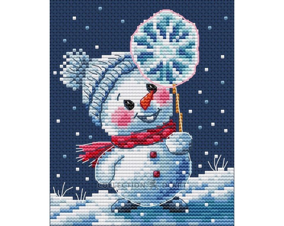 Icicle Lollipop - Christmas Cross Stitch Kit
