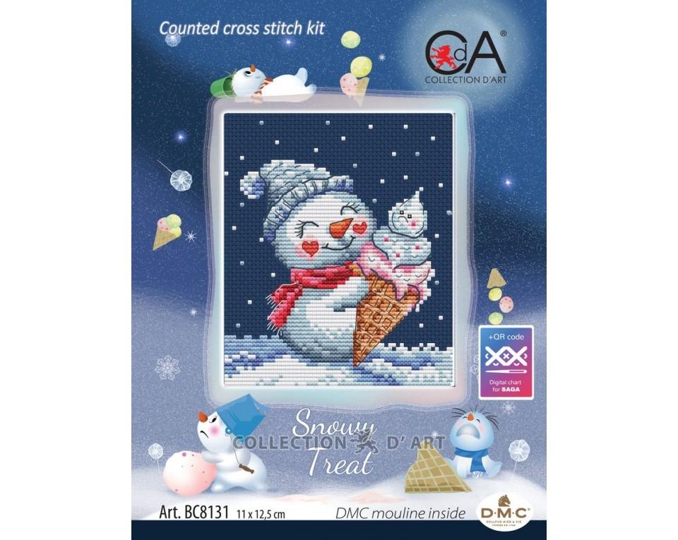 Snowy Treat - Christmas Cross Stitch Kit