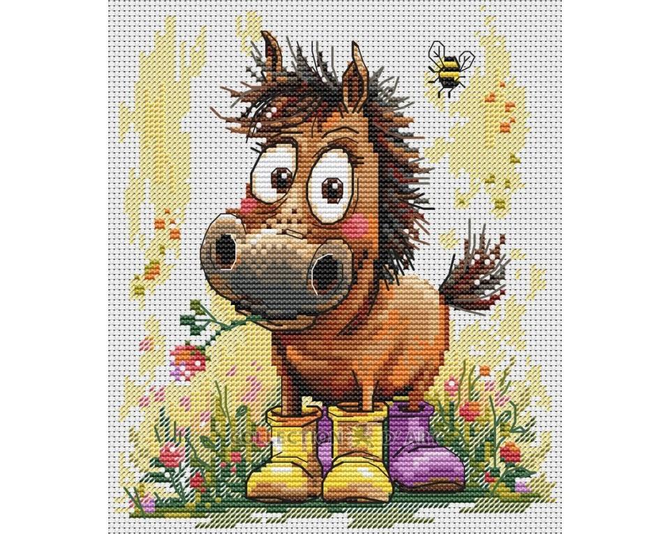 Seven-League Boots - Cross Stitch Kit