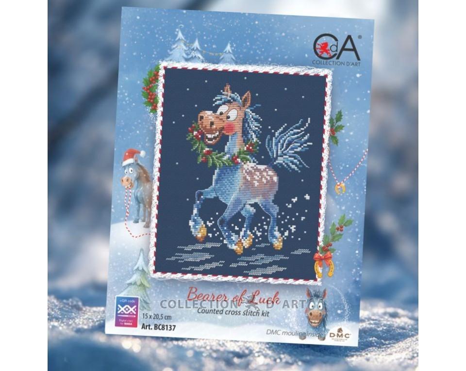 Bearer of Luck - Christmas Cross Stitch Kit