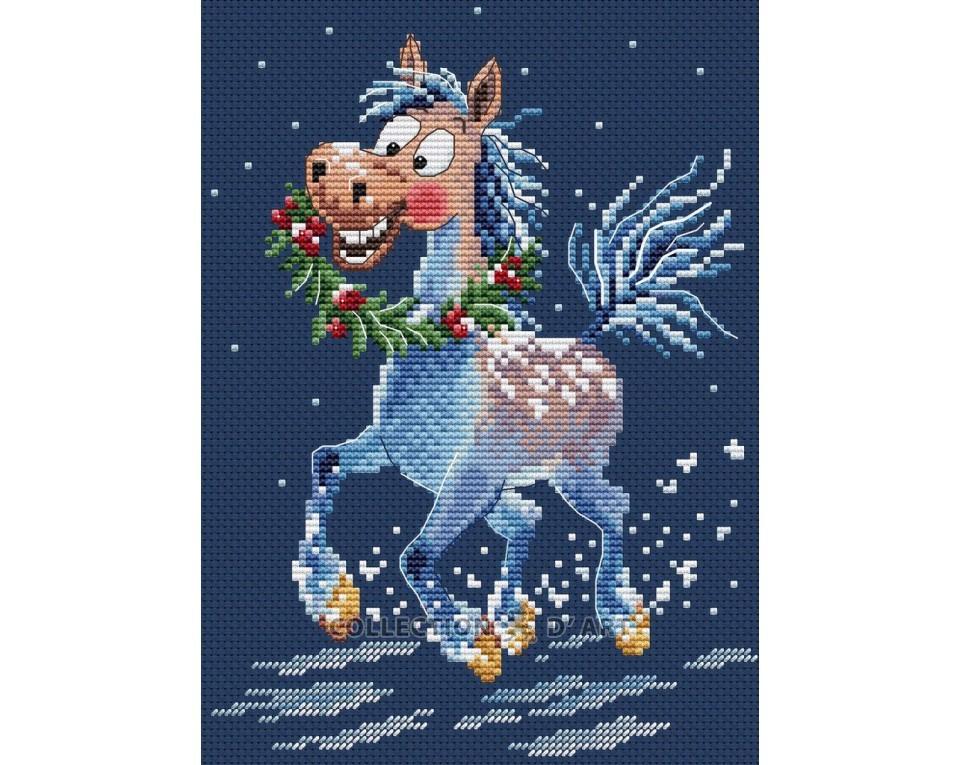 Bearer of Luck - Christmas Cross Stitch Kit