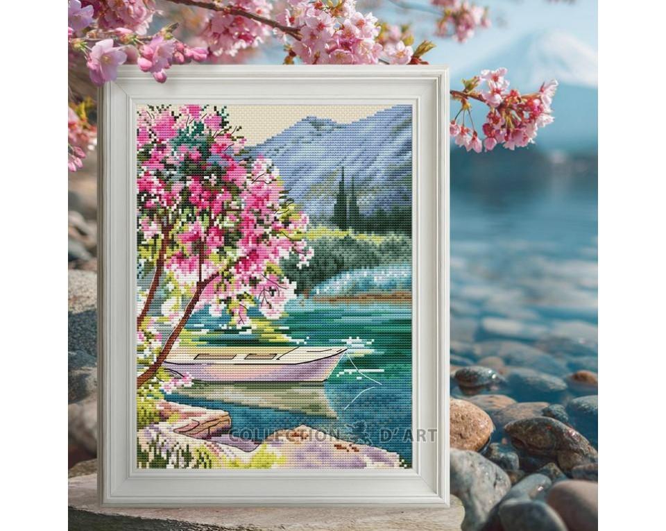 Morning in Pink - Cross Stitch Kit