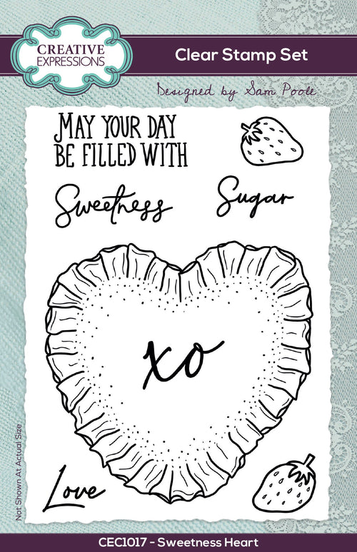 Sweetness Heart - Clear Stamp