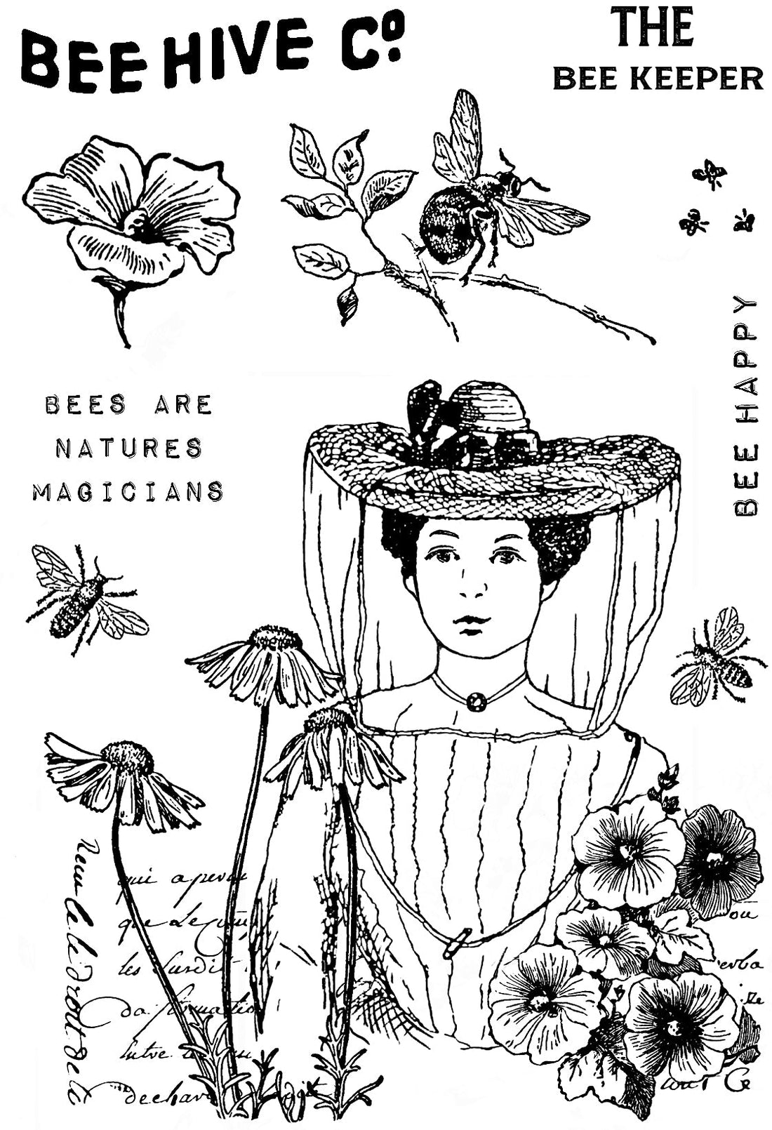 Bee Keeper - Clear Stamp