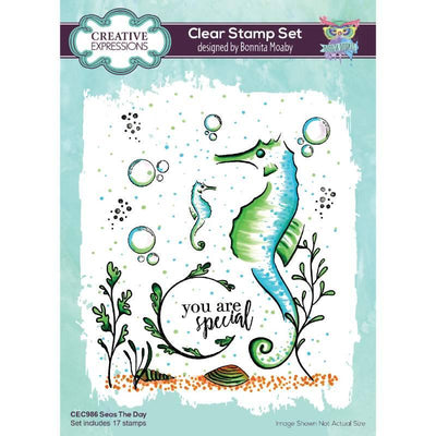 Seas The Day - Clear Stamp