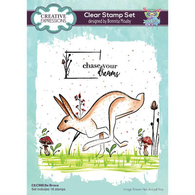 Be Brave - Clear Stamp