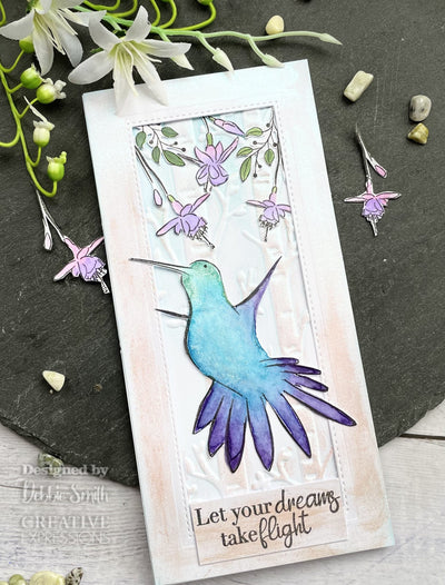 Blossoms In Flight - Clear Stamp