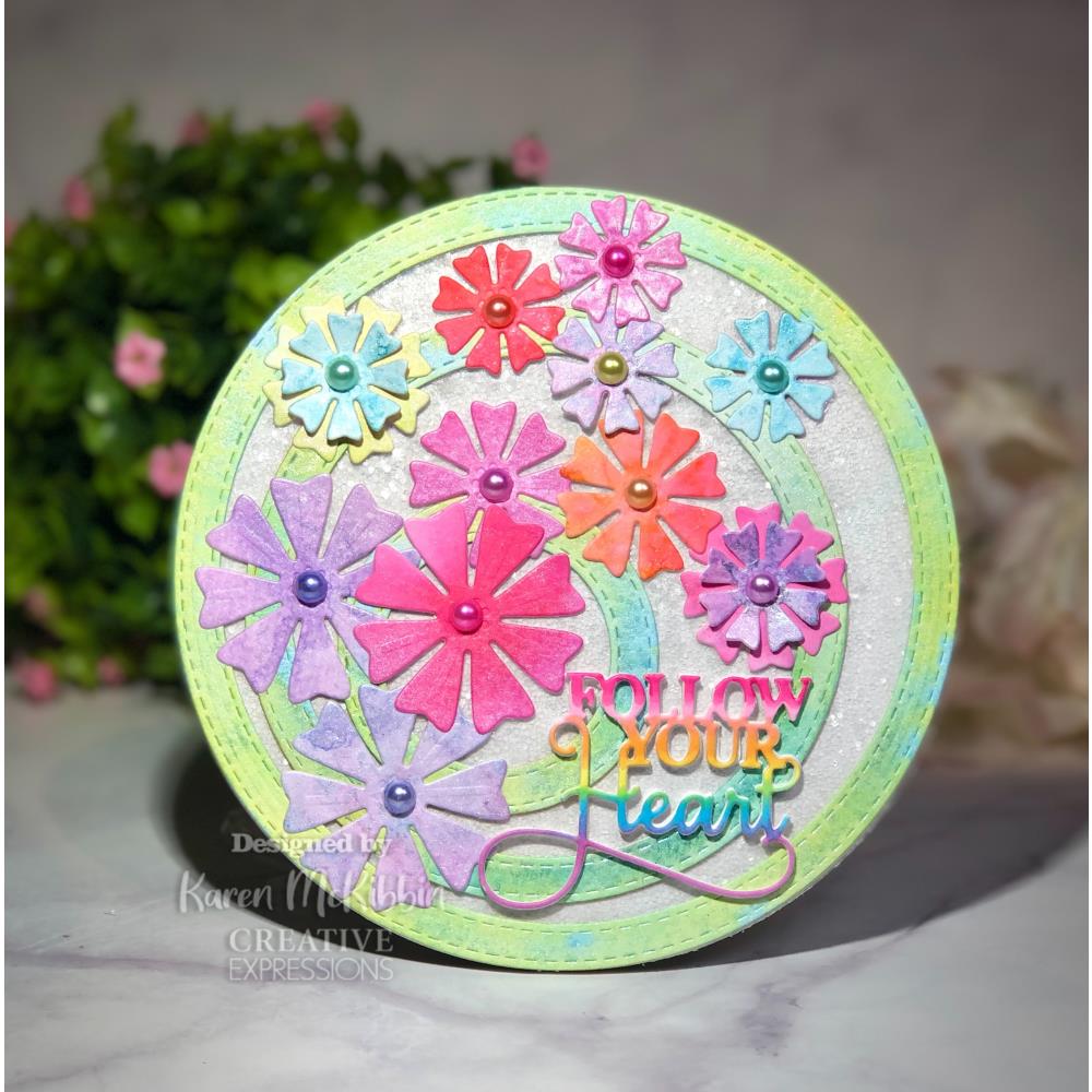 Heart Leaf Flower - Finishing Touches Craft Die Set
