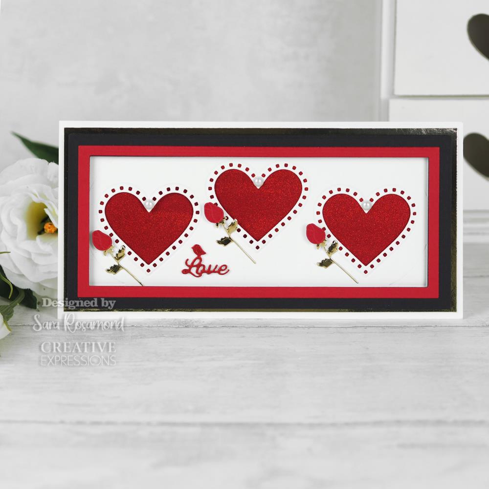 Heart Accessories - Finishing Touches Craft Die Set