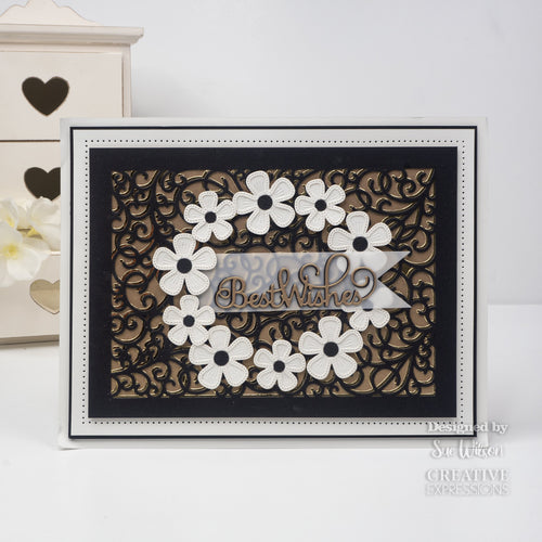 Finishing Touches Pierced Layered Flowers - Craft Die