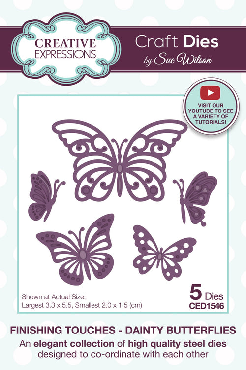 Dainty Butterflies - Craft Die
