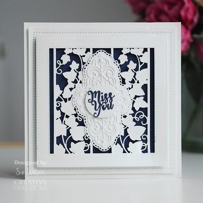 Floral Panels Peony - Craft Die