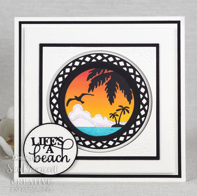 Beach Sunset - Craft Die