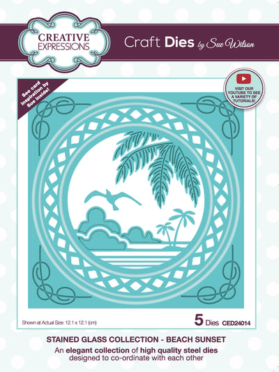 Beach Sunset - Craft Die
