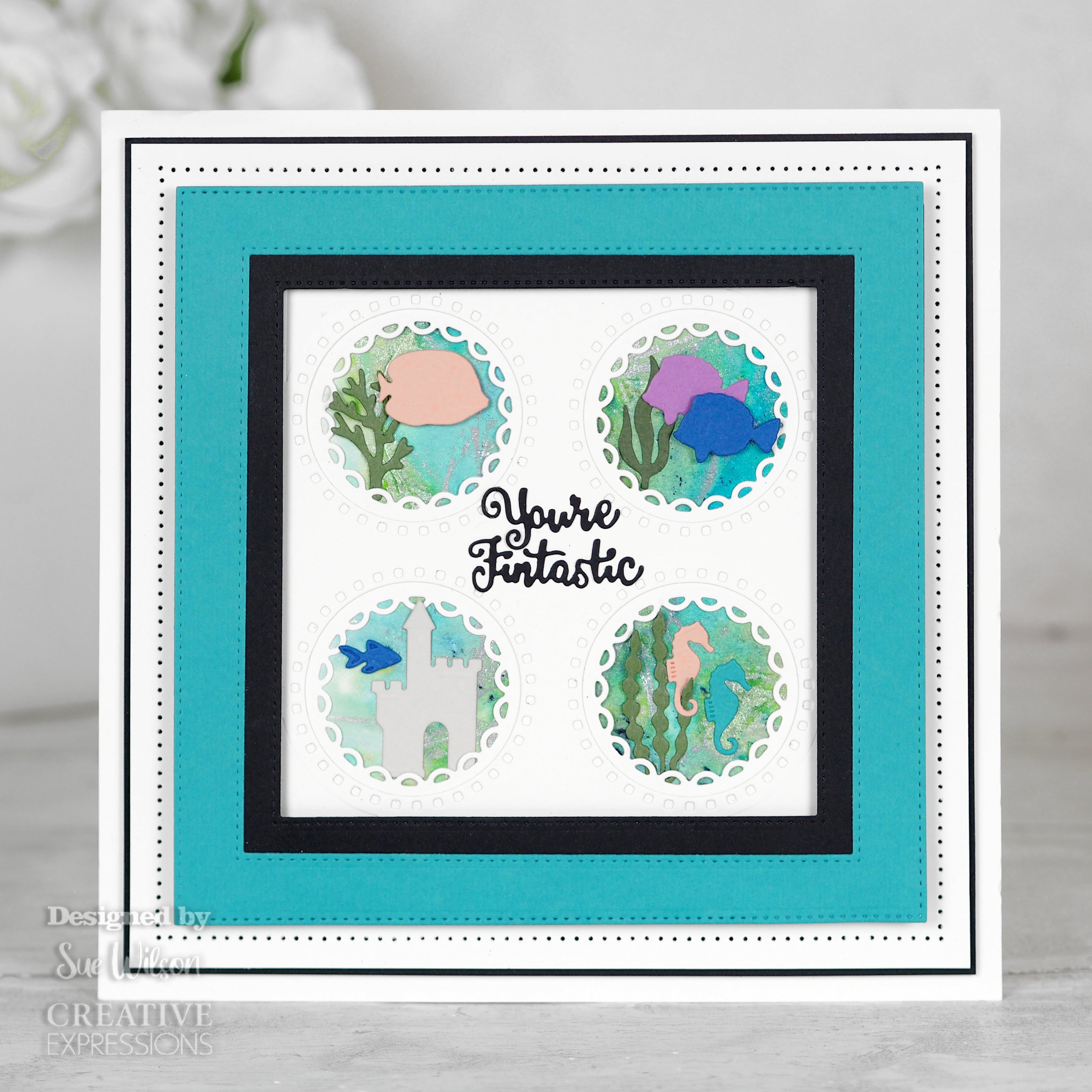 Circle Aperture - Squares Collection - Craft Die Set