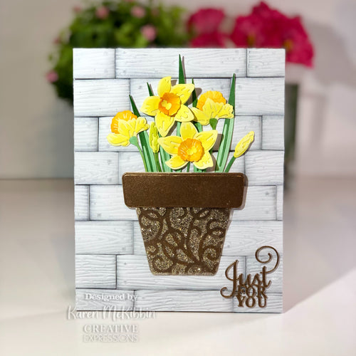 Layered Flowers Collection Daffodil - Craft Die