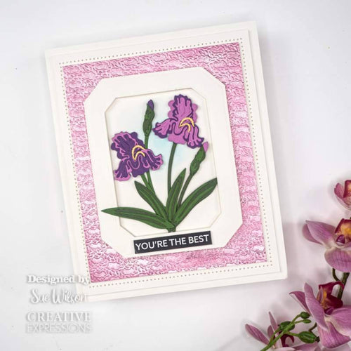 Layered Flowers Collection Iris - Craft Die