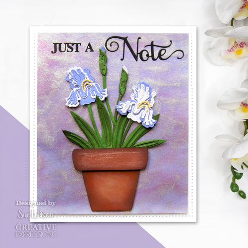 Layered Flowers Collection Iris - Craft Die