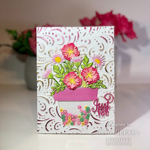 Layered Flowers Collection Posy - Craft Die