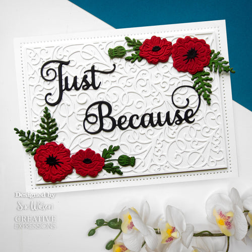 Layered Flowers Collection Poppy - Craft Die