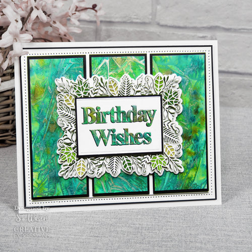 Frames & Tags Leafy Rectangle - Craft Die