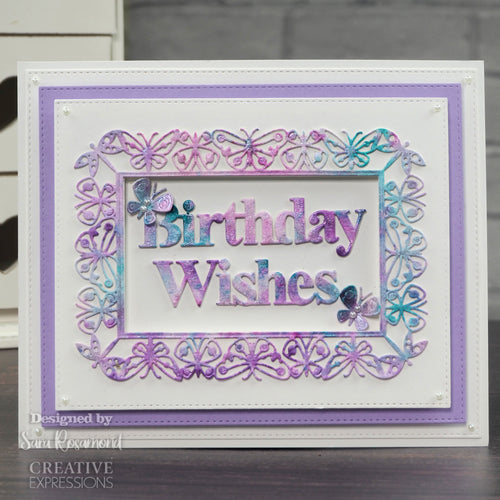 Frames & Tags Butterfly Rectangle - Craft Die