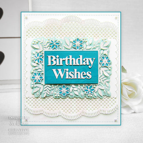 Frames & Tags Daisy Rectangle - Craft Die