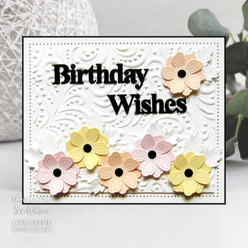 Block Sentiments Birthday Wishes - Craft Die