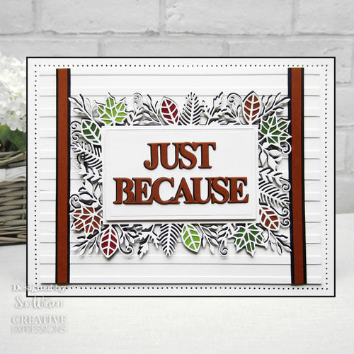 Block Sentiments Just Because - Craft Die