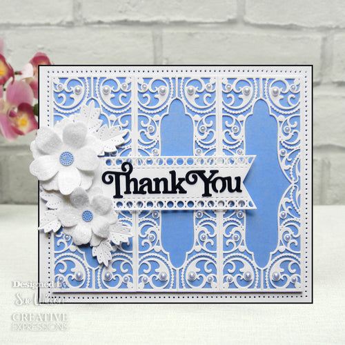Block Sentiments Thank You - Craft Die