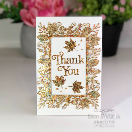 Block Sentiments Thank You - Craft Die