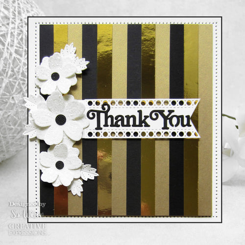 Block Sentiments Thank You - Craft Die