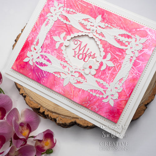 Frames & Tags Wrapped Pearl Frame - Craft Die
