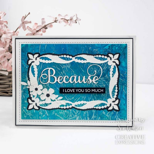 Frames & Tags Wrapped Pearl Frame - Craft Die