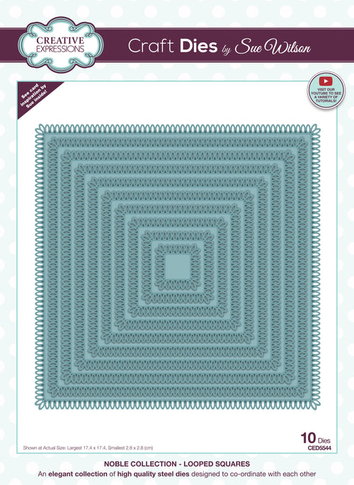 Looped Squares - Craft Die