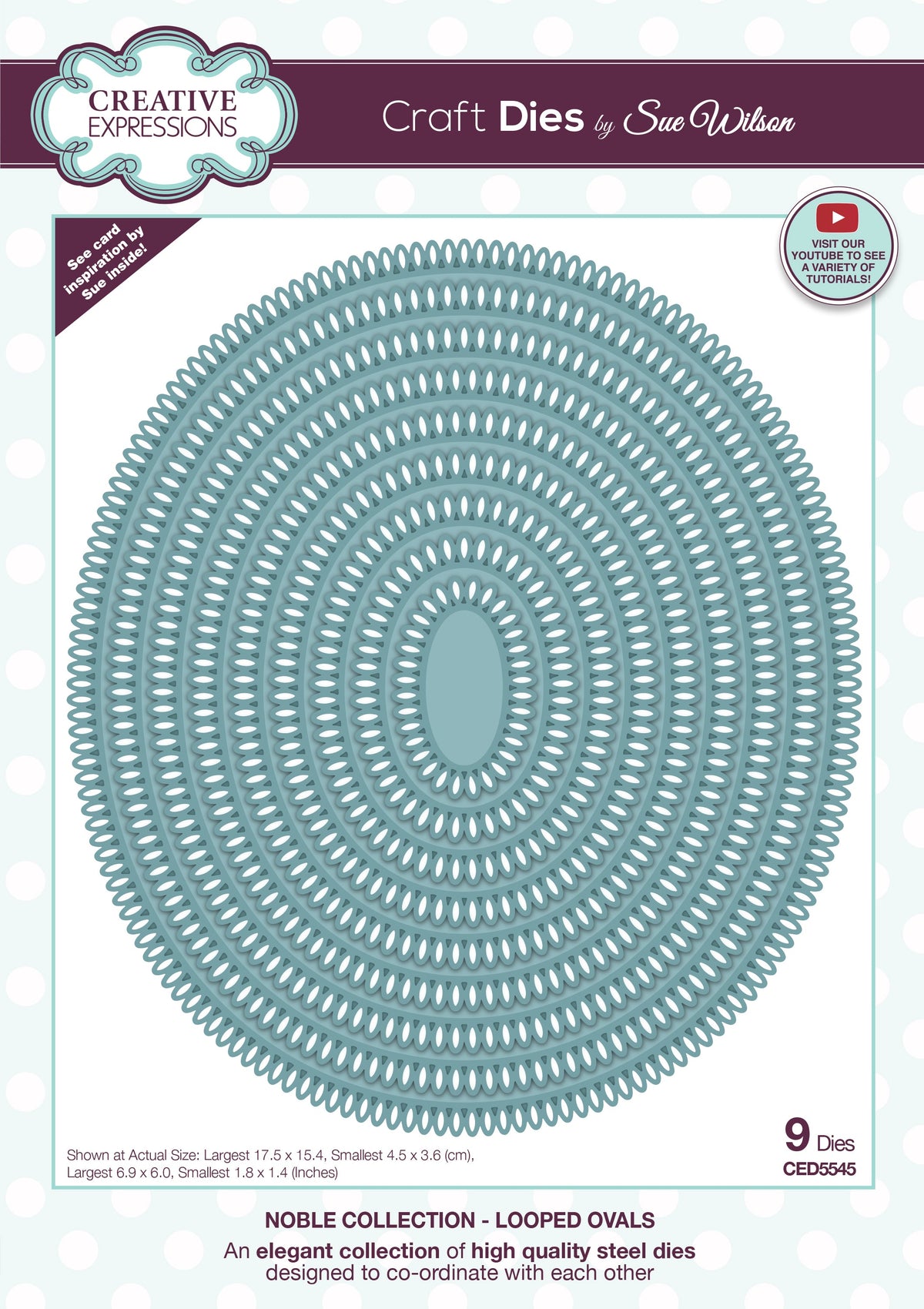 Looped Ovals - Craft Die